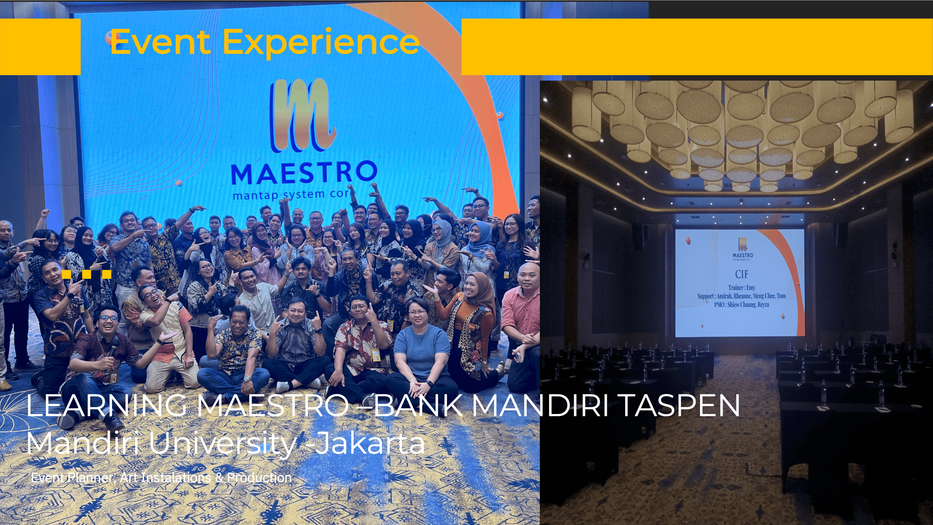 Learning Maestro - Bank Mandiri Taspen