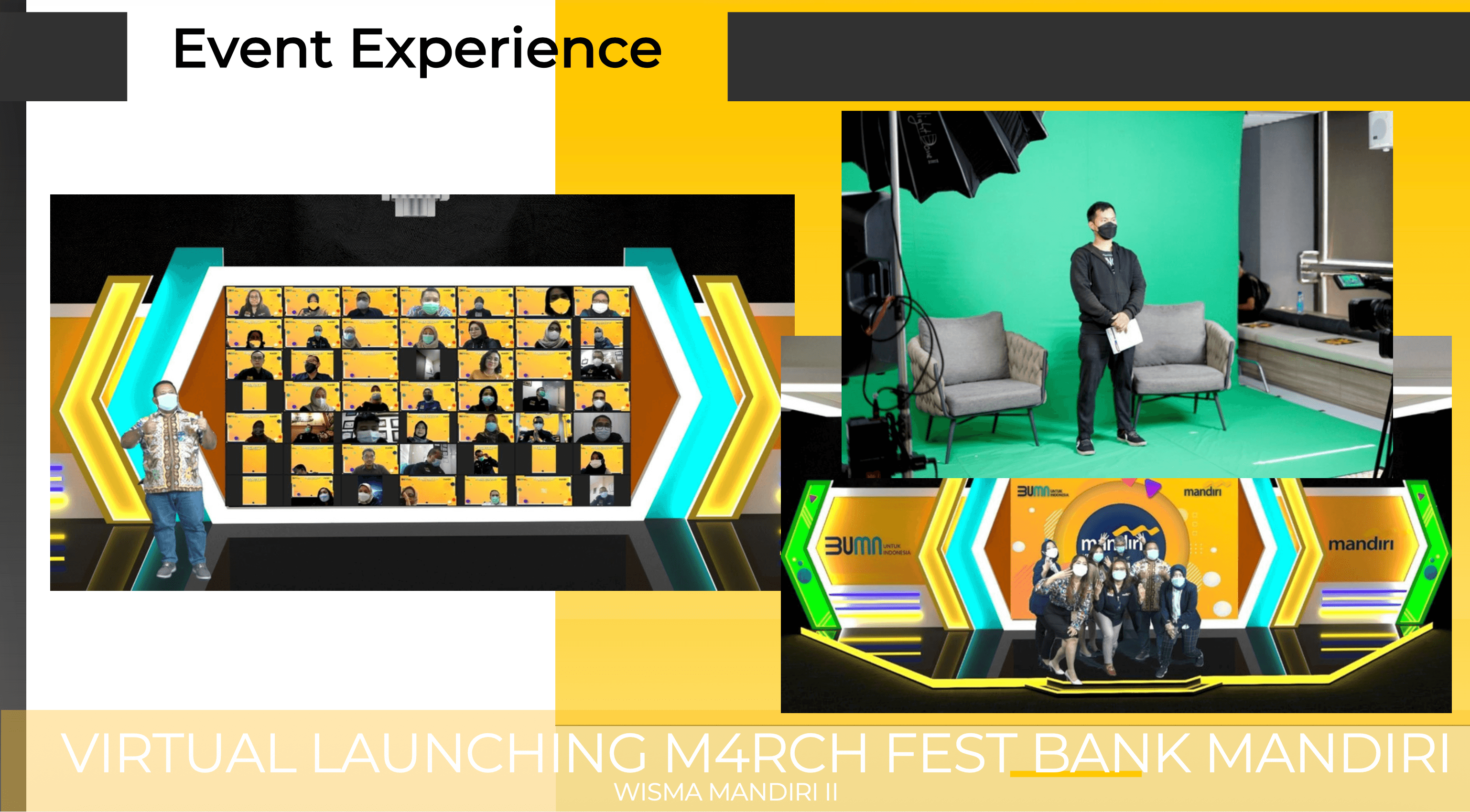 Virtual Launching M4rch Fest bank Mandiri
